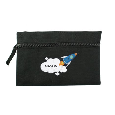 Personalised Space Rocket Pencil Case £9.99